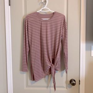 Lululemon longsleeve tie up